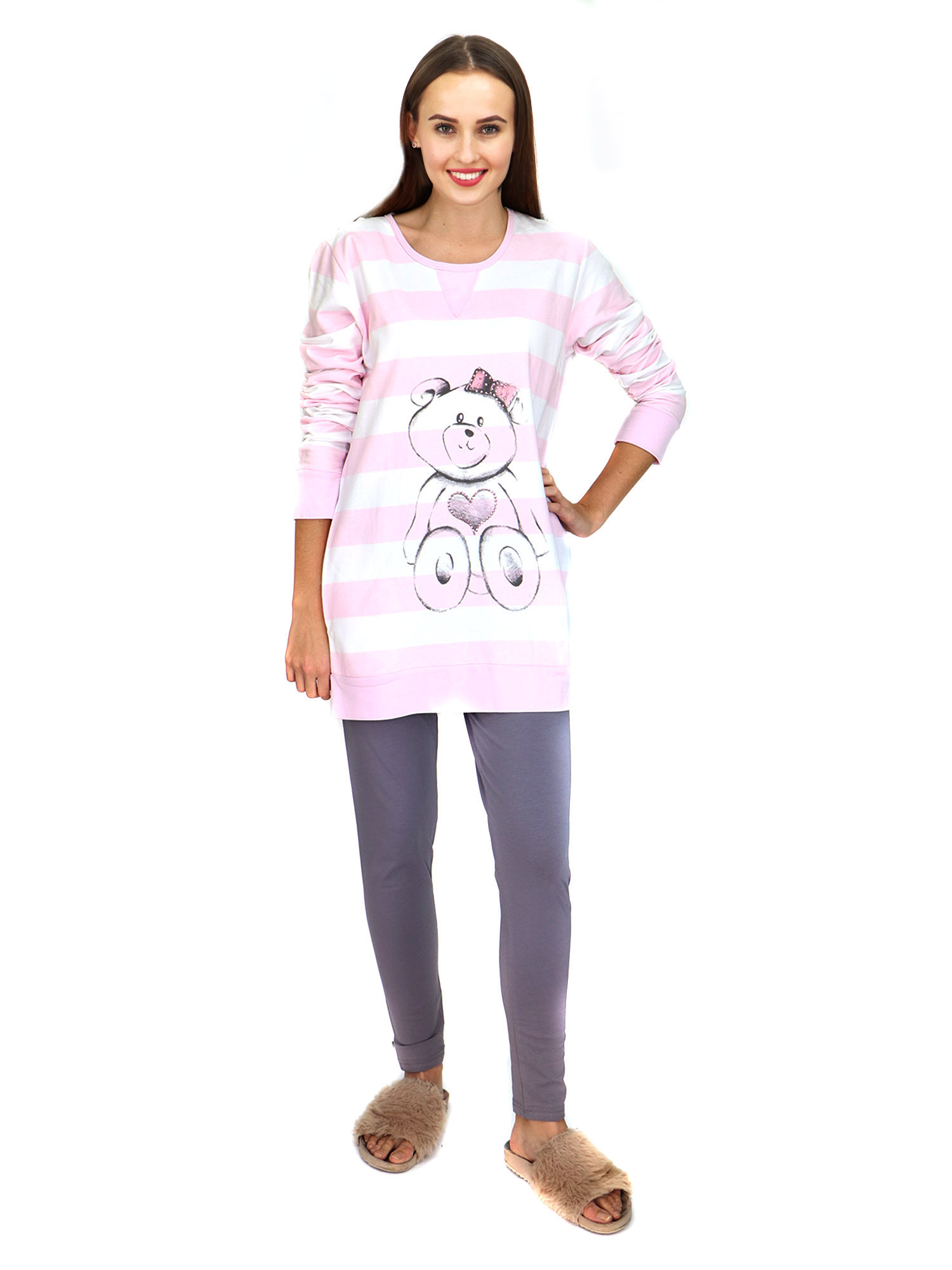 Dámské pyžamo SAB 42067 Sabrina XL růžova