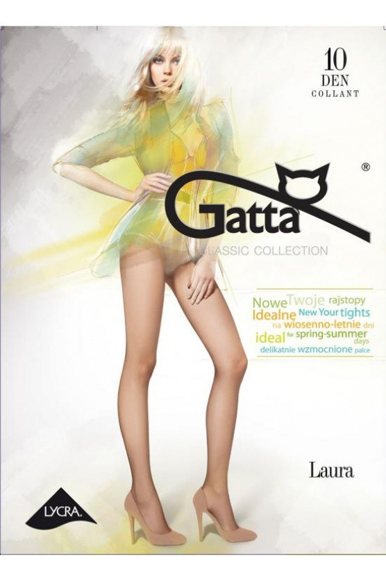 Punčochové kalhoty Laura 10 den - Gatta golden 4-L