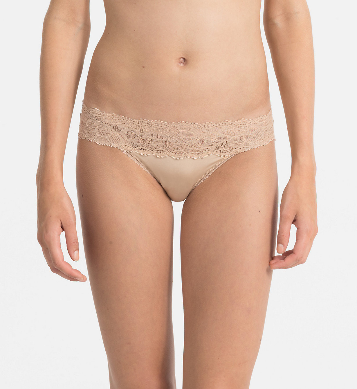 Kalhotky QF1200E tělová - Calvin Klein tělová L