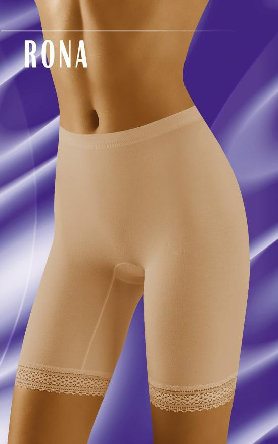 Dámské kalhotky s dlouhými nohavicemi Rona Béžová - Wolbar béžová XL