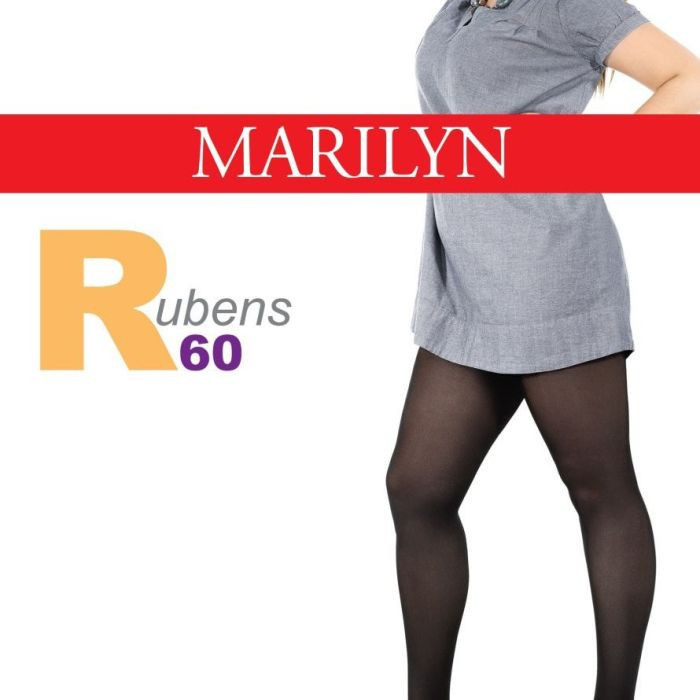 Punčochové kalhoty Marilyn Rubens 60 DEN - Marilyn čokoládová 2-S