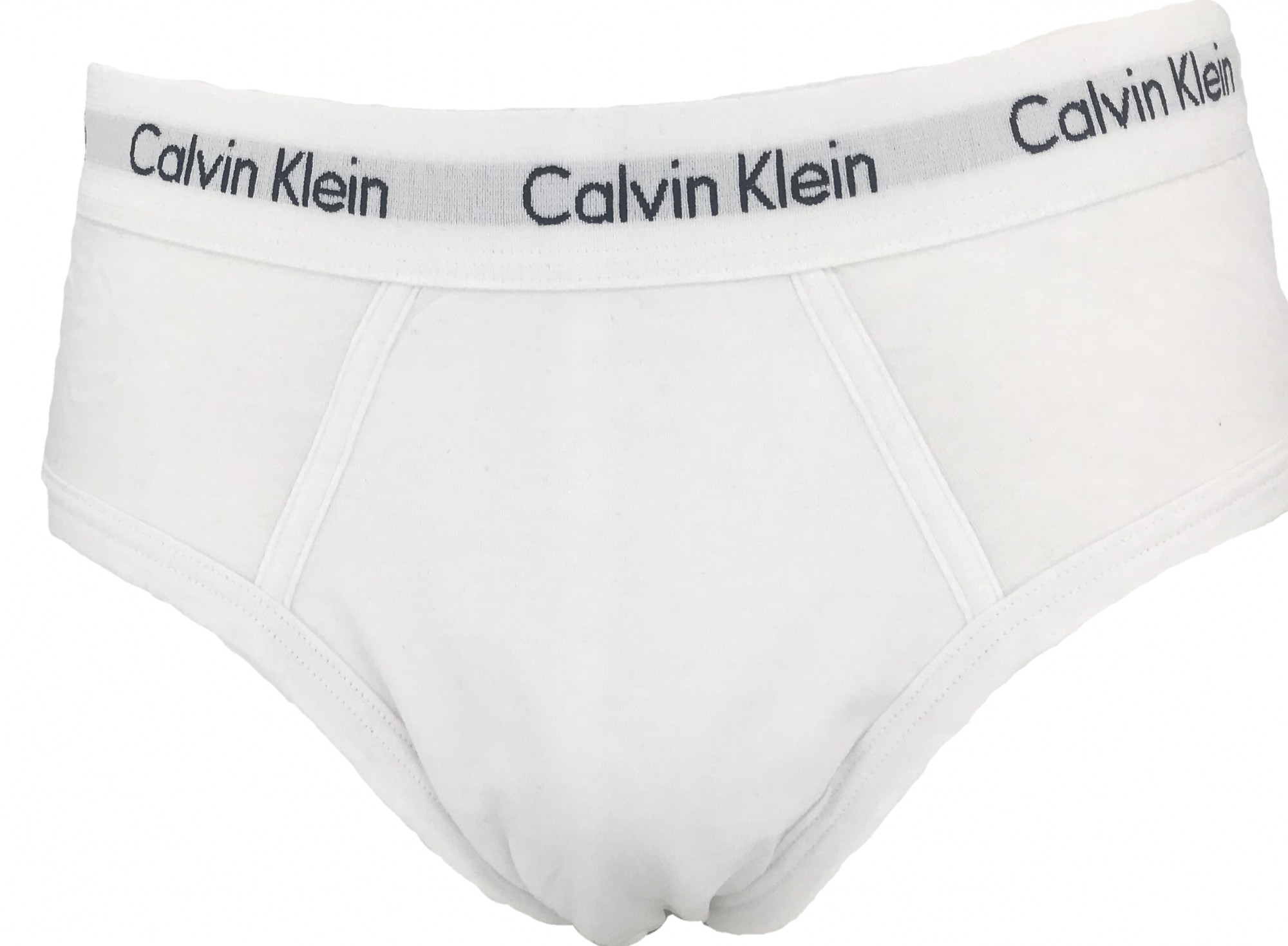 Pánské slipy U5617A-100 bílá - Calvin Klein bílá XL
