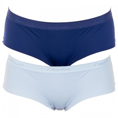Kalhotky 2psc QD3696E-AAN modrá - Calvin Klein XS Modrá