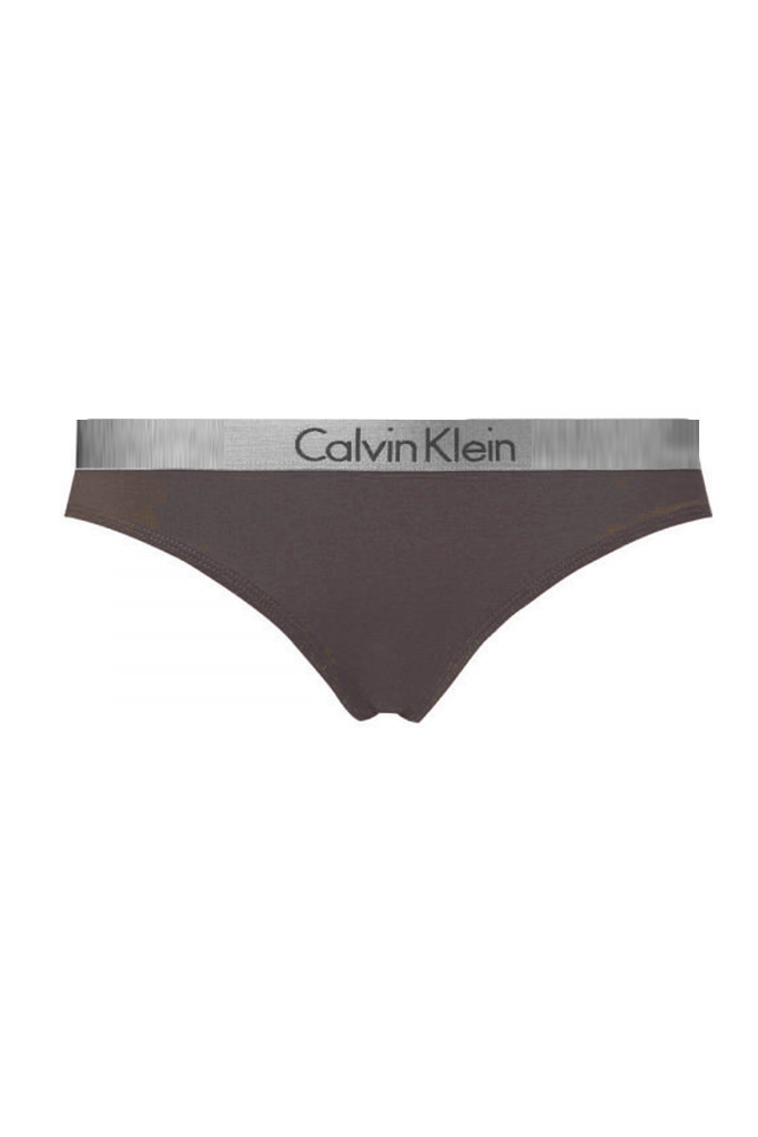 Kalhotky D3435E-4SP hnědá - Calvin Klein L Hnědá