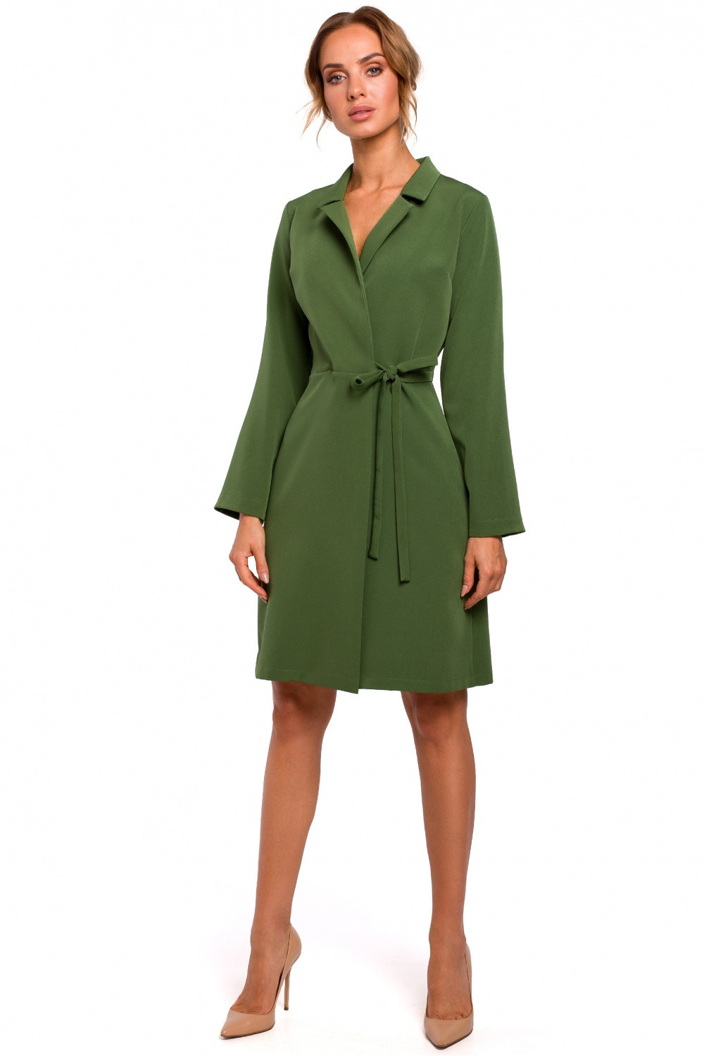 Denní šaty model 135465 zelená - Moe XL Zelená