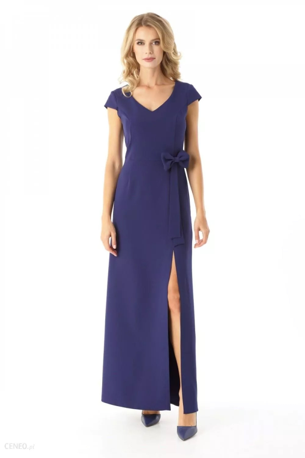 Dámské šaty Hellen ED029-3 - Ella Dora XL Modrá