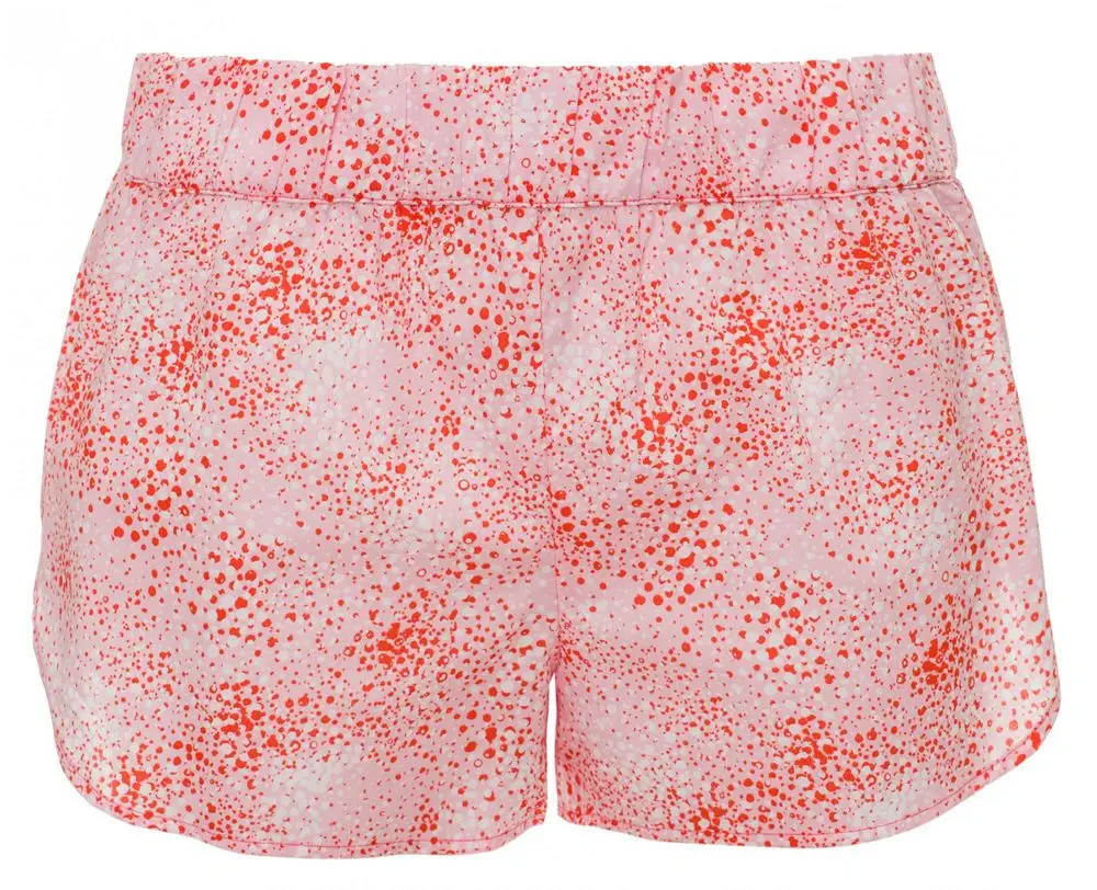 Dámské pyžamo QS6479E-SPN růžovobílá - Calvin Klein růžovo-bílá L