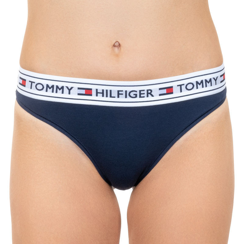 Brazilské kalhotky UW0UW00723-416 - Tommy Hilfiger XS Modrá