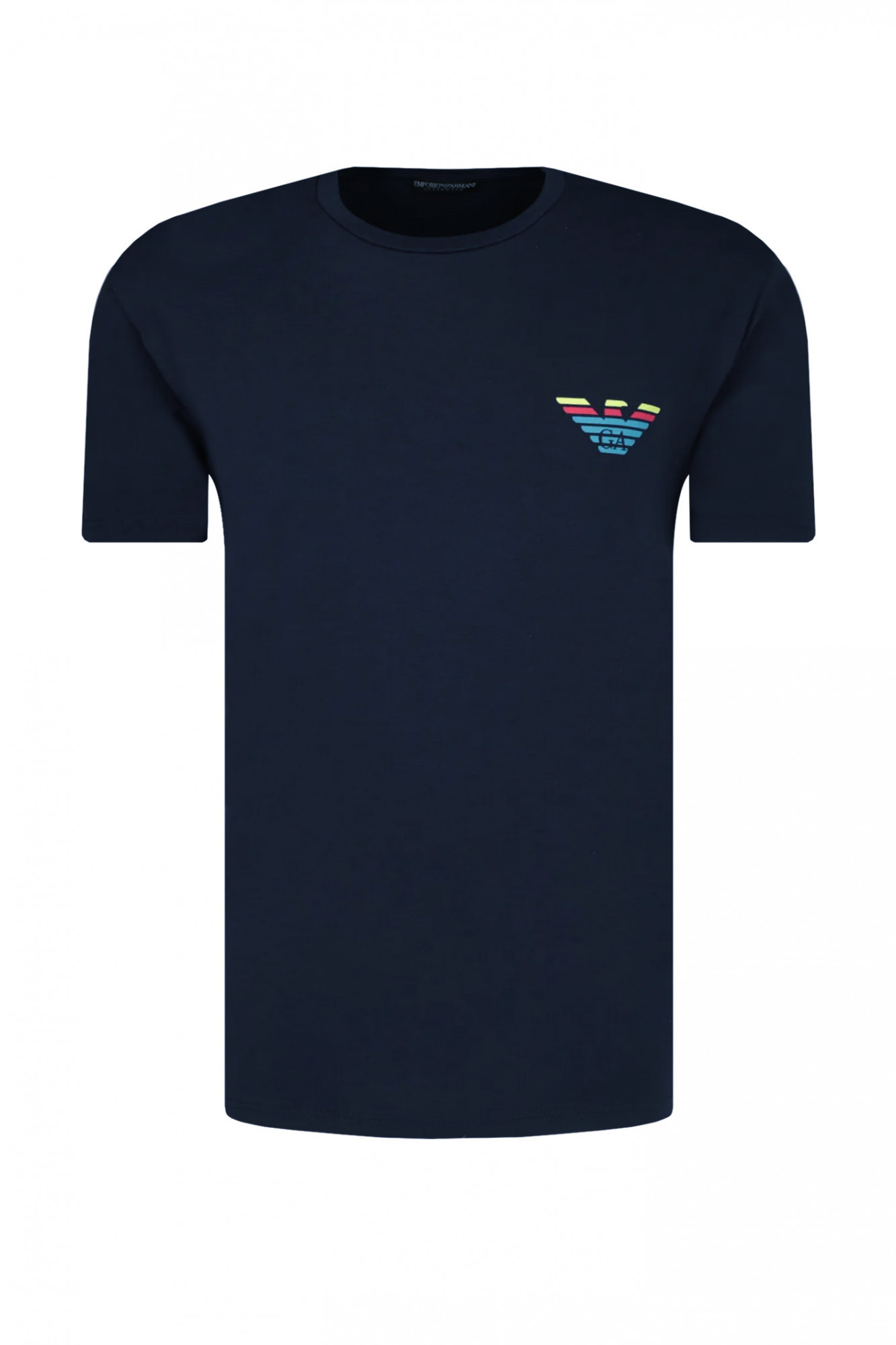 Pánské tričko 110853 1P525 00135 - Emporio Armani tmavě modrá XL