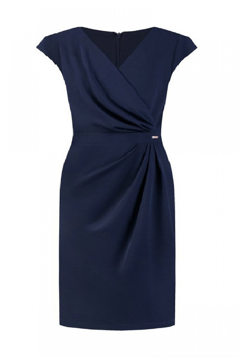 Dámské šaty model 108514 - Jersa 50 tmavě modrá