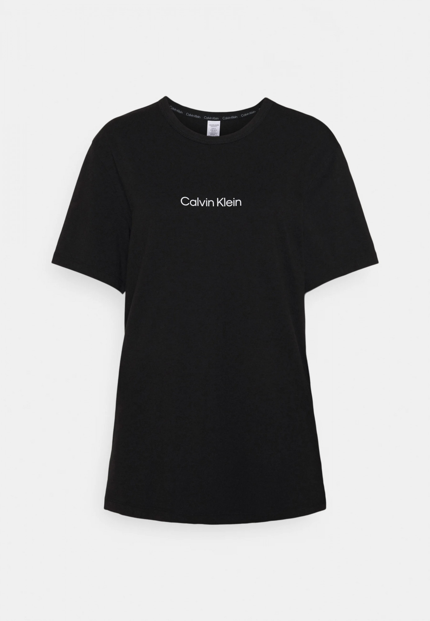 Dámský vrchní pyžamový díl QS6756E -UB1 - Černý - Calvin Klein černá S