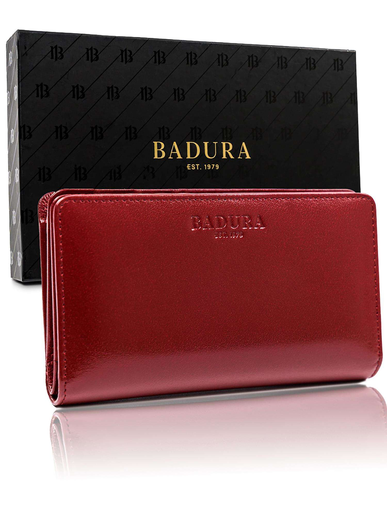 Dámská / pánská peněženka 912-BSVT- BADURA červená one size