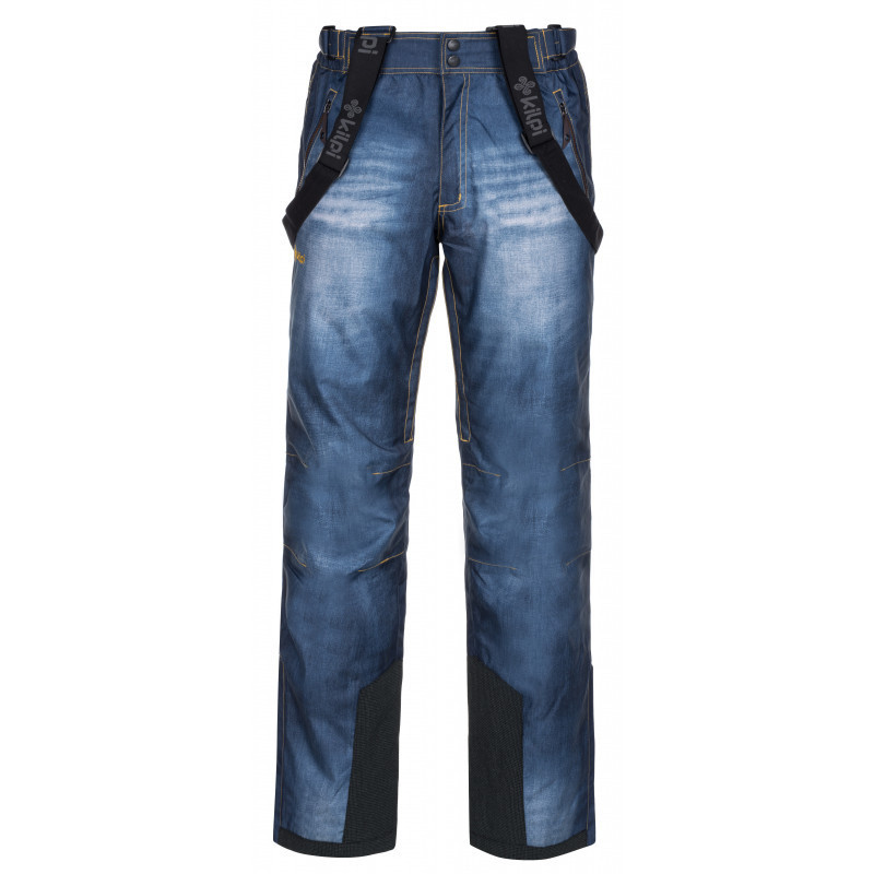 Pánské lyžařské kalhoty Denimo-m - Kilpi XL jeans-modrá