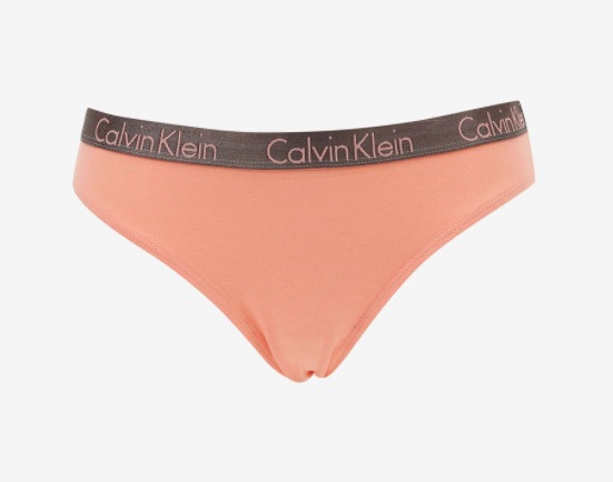 Kalhotky QD3540E TJ2 - korálová - Calvin Klein S korál