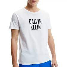 Pánské triko KM0KM00750 - YCD bílá - Calvin Klein bílá XL