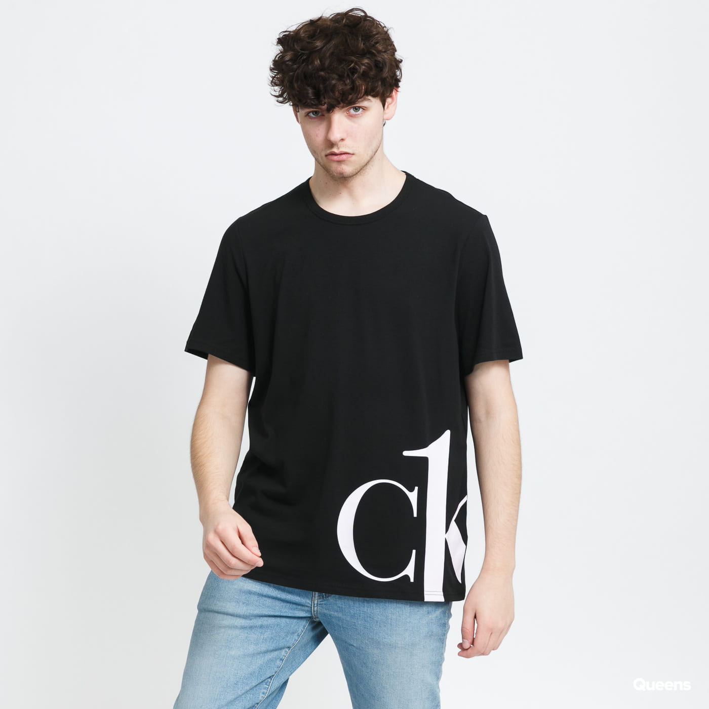 Pánské tričko NM1904E - 1W6 - černá - Calvin Klein XL černá