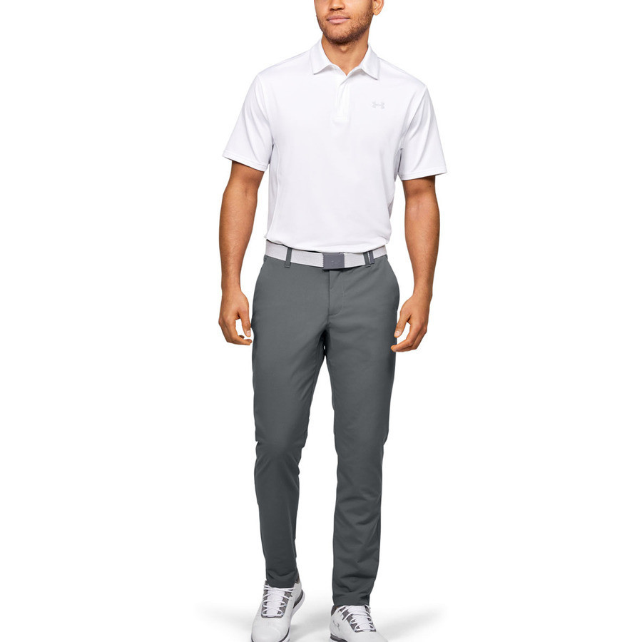 Pánské golfové kalhoty EU Performance Slim Taper Pant FW21 1331187 - Under Armour 36/32 tmavě šedá
