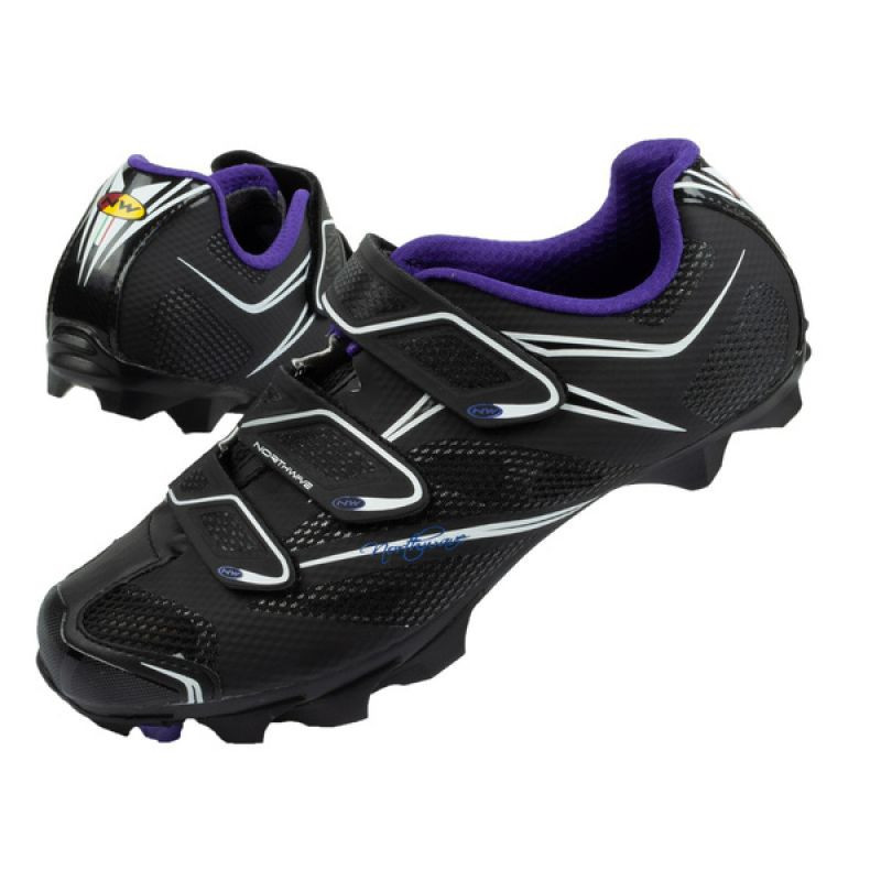Dámská cyklistická obuv Katana 80142010 - Northwave 40 černo-fialová
