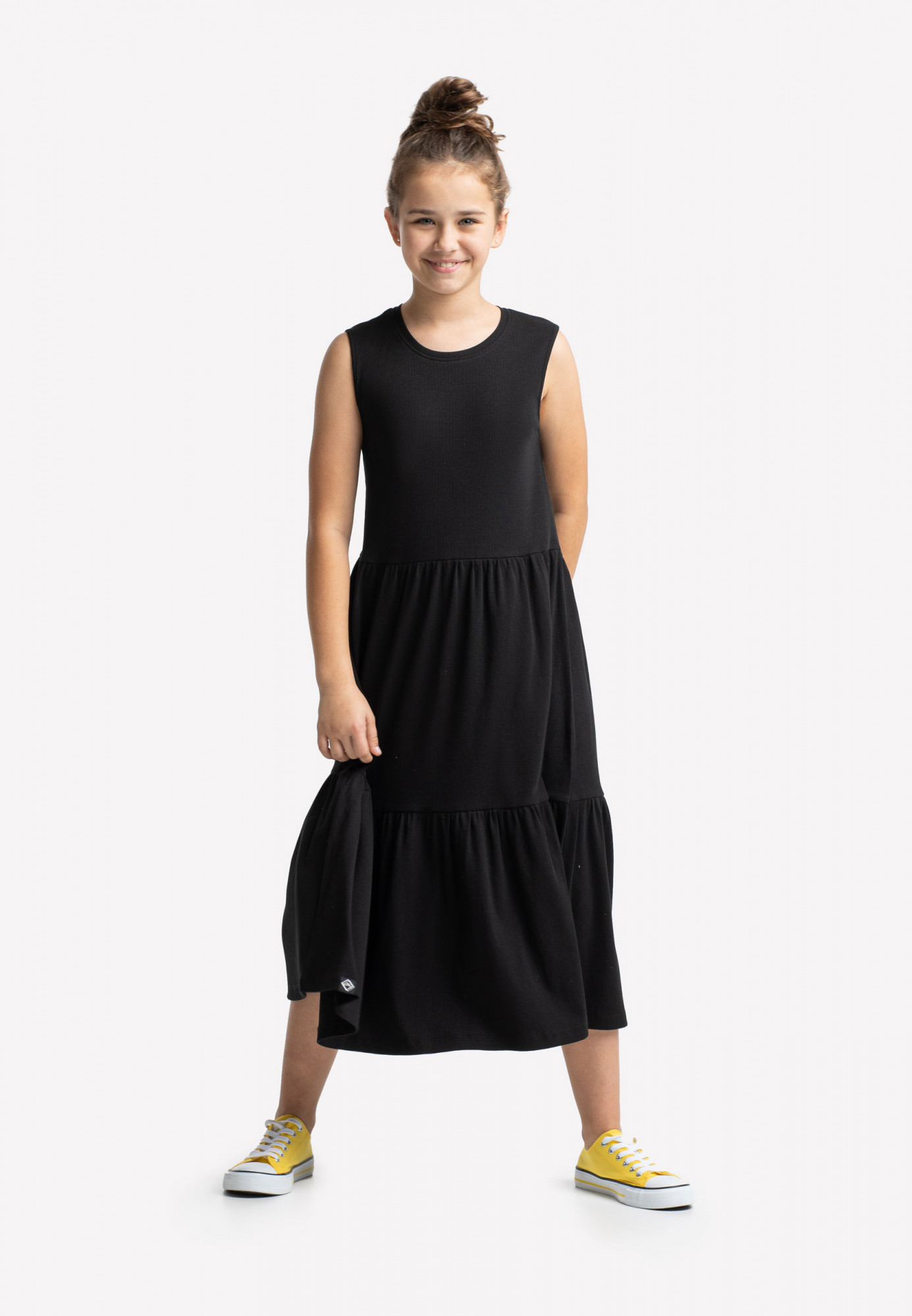 Dívčí šaty G-Nila Junior G08562 - VOLCANO 122-128 černá