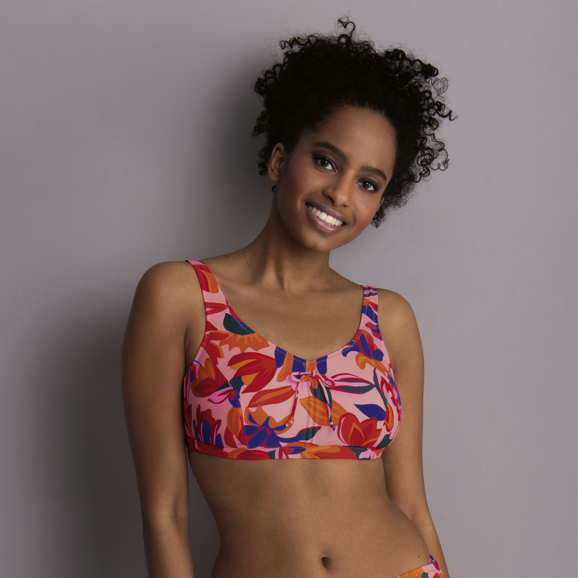 Dámský plavkový Style Barletta Top Care-bikini-horní díl 6502-1 - Anita Care 38/75C růžová -mix barev