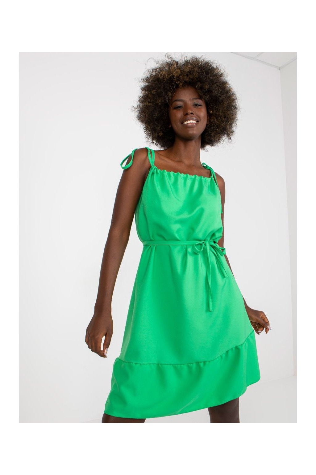 Dámské šaty WN SK 2809.06 - Rue Paris L-XL Zelená