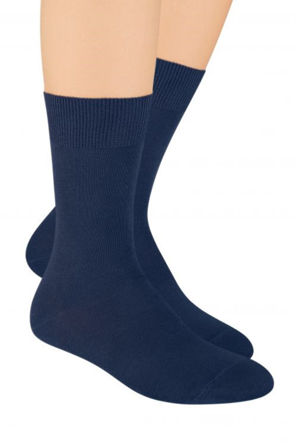 Pánské ponožky 048 tmavě modré - Steven 44-46 černá