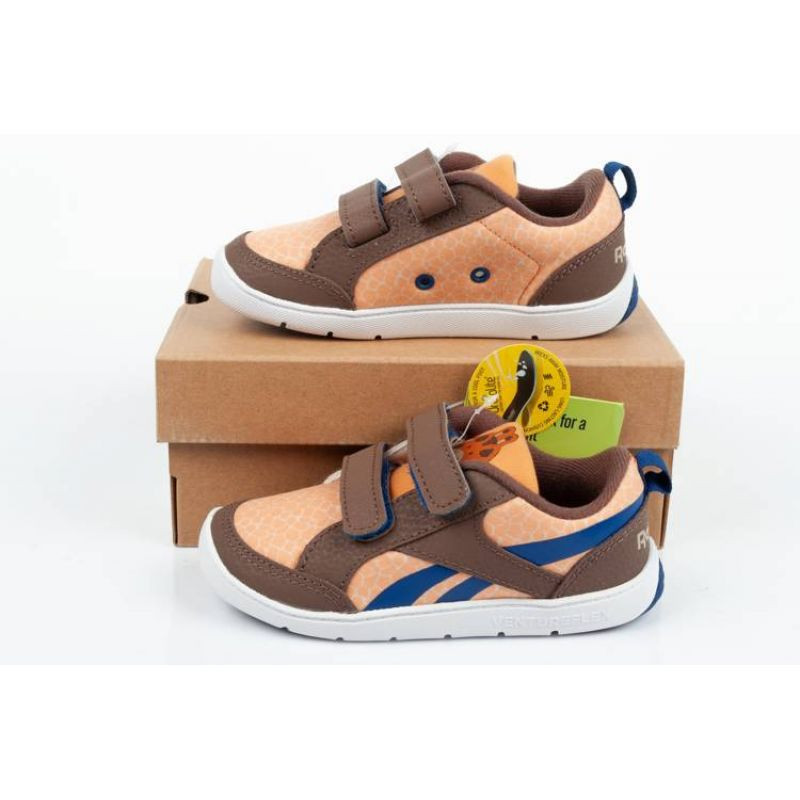 Dětské boty Ventureflex Jr BS5601 hnědo-oranžová - Reebok hnědá - oranžová 22