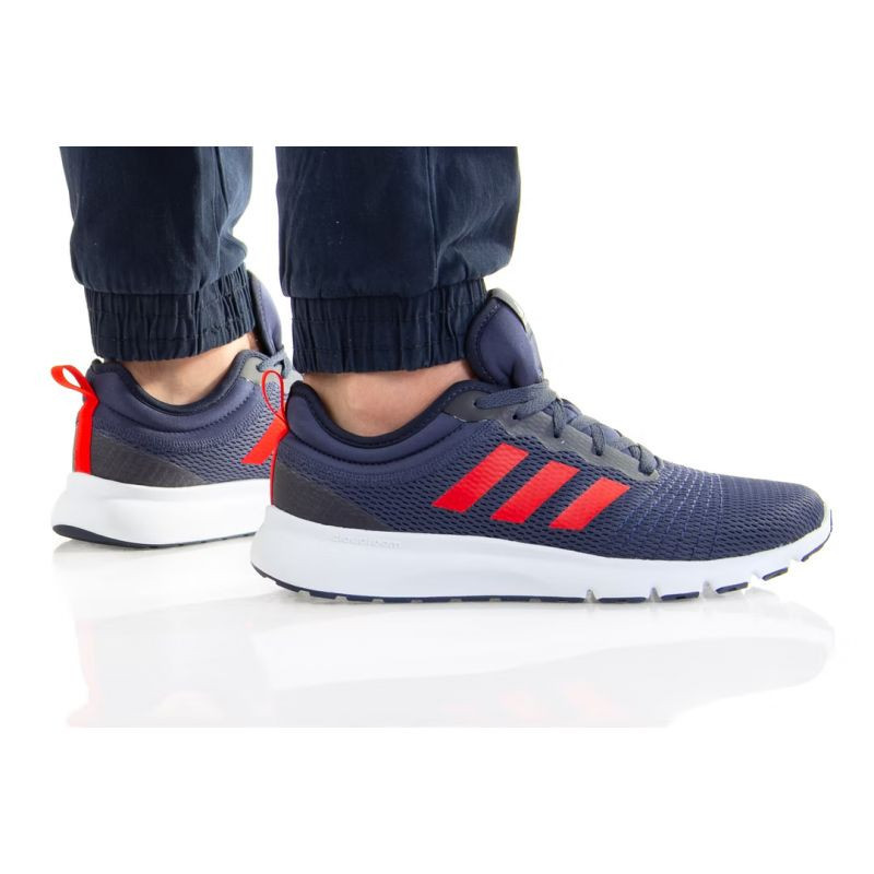 Pánské sportovní boty Fluidup GZ0554 Tmavě modrá s červenou - Adidas tmavě modrá-červená 42,5