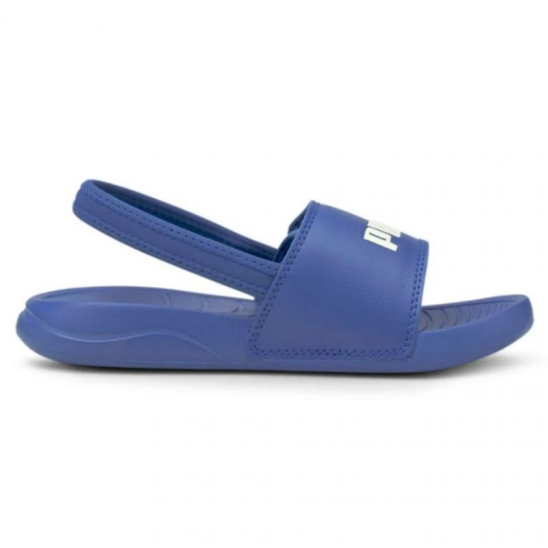 Dětské sandály Popcat 20 Backstrap Jr 380555 06 - Puma modro-bílá 31