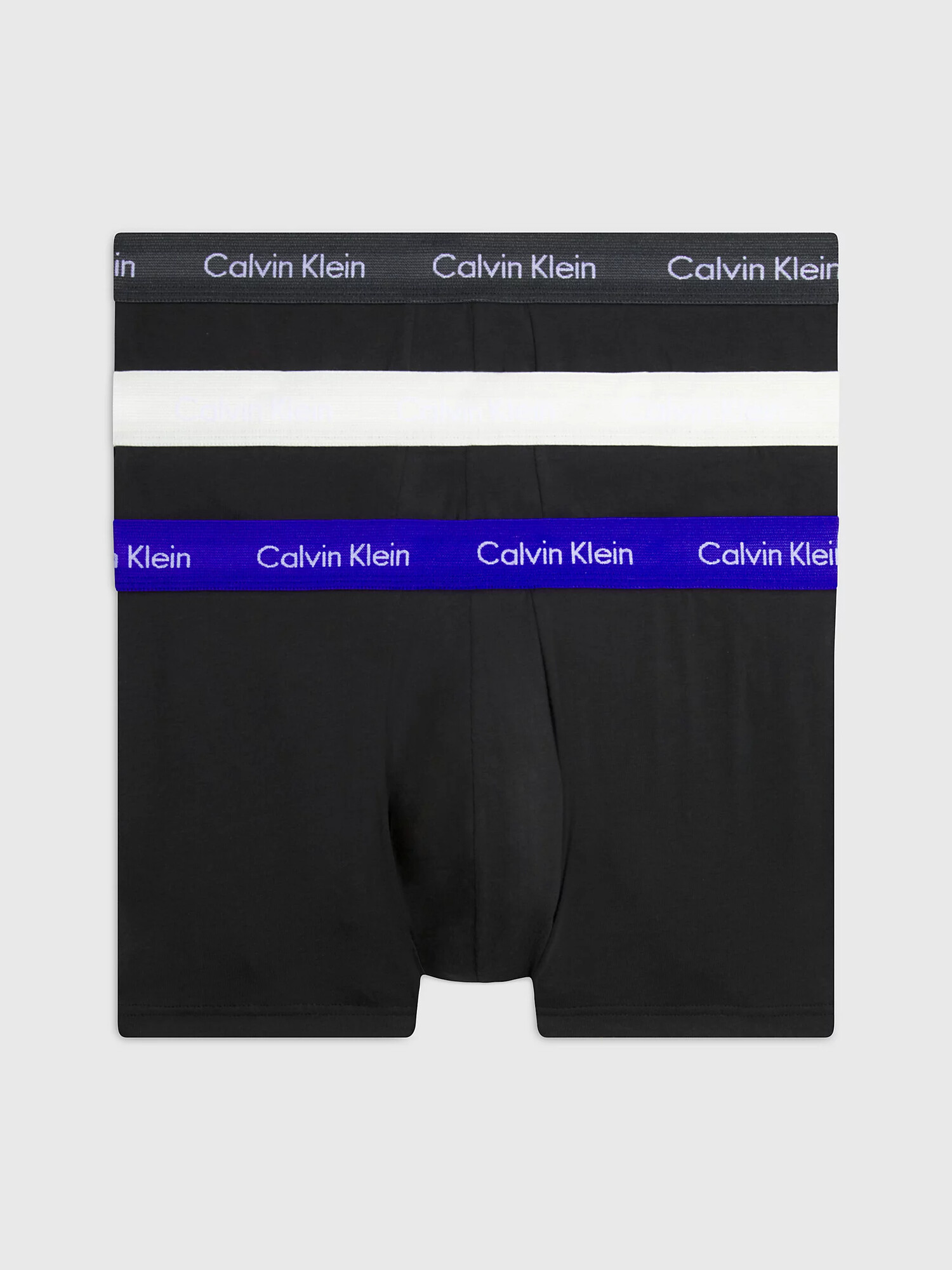 Pánské boxerky U2664G H4X 3PK černé - Calvin Klein L
