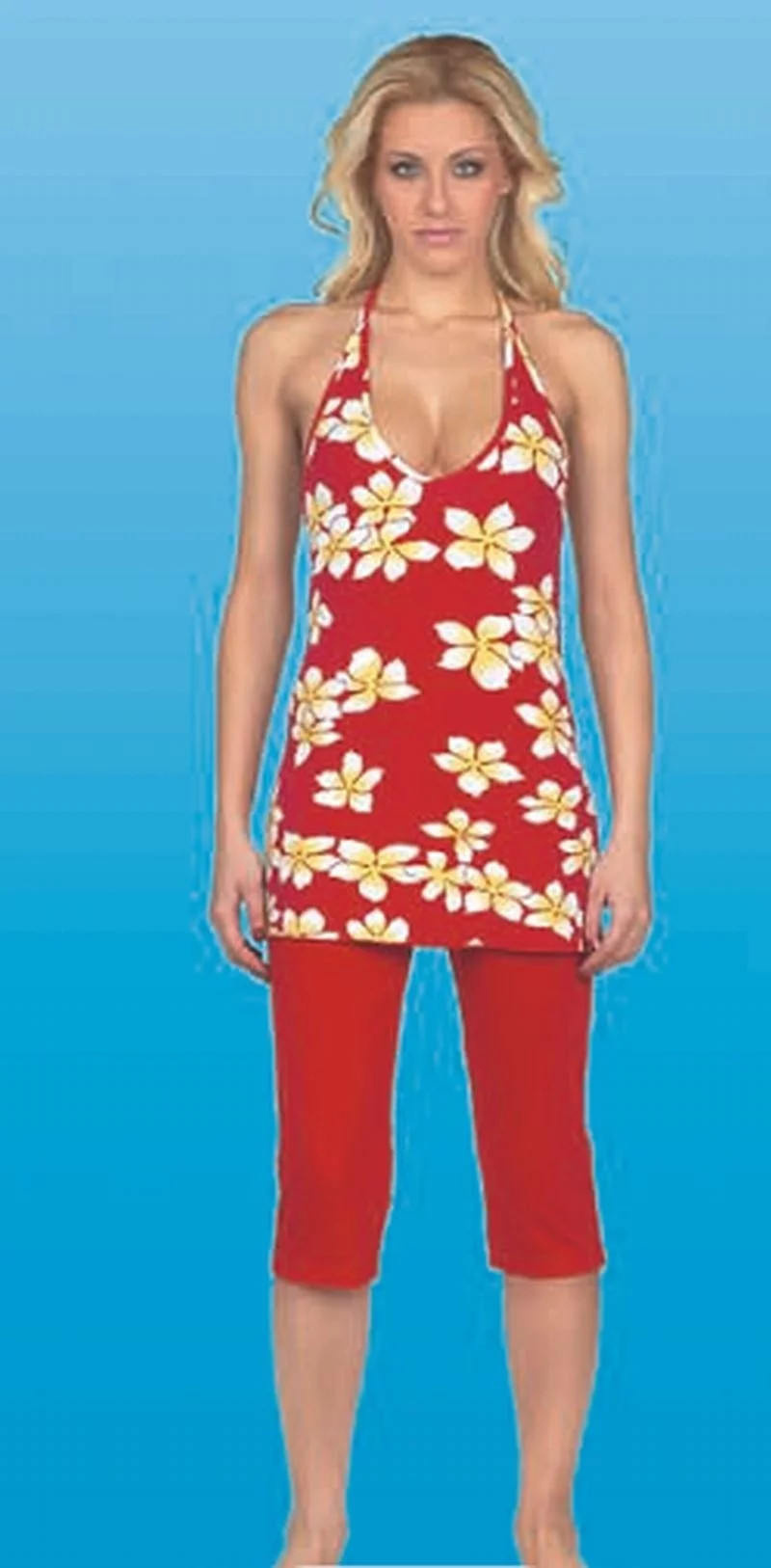 Pyžamo 5814-Vamp červená S