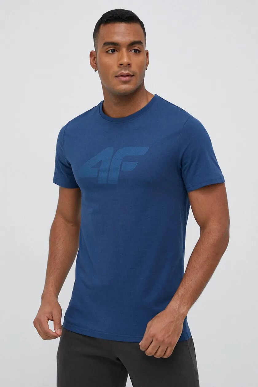 Pánské funkční tričko TSMF004 Tmavě modré - 4F XXL