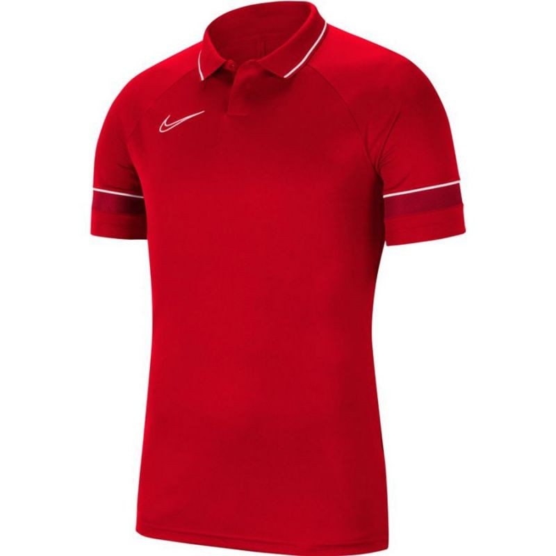 Pánské fotbalové polo tričko Dry Academy 21 M CW6104 657 červené - Nike XL