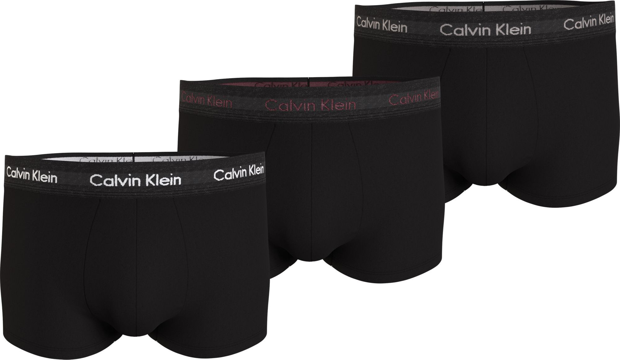 Pánské boxerky 3PK 0000U2664G H55 černé - Calvin Klein XL