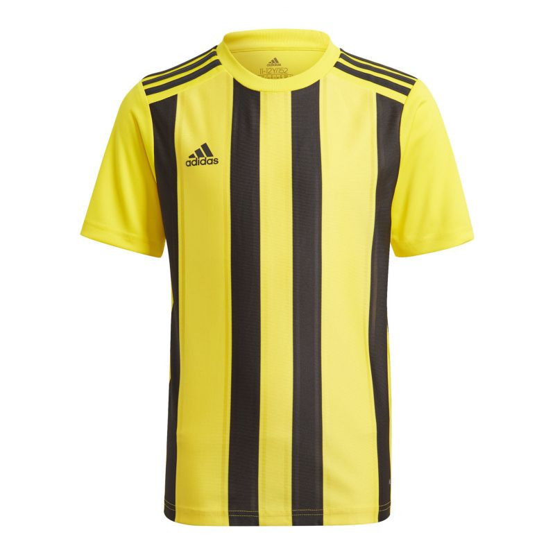 Dětské pruhované tričko 21 Jsy Y Jr GV1383 žluto/černé - Adidas 128