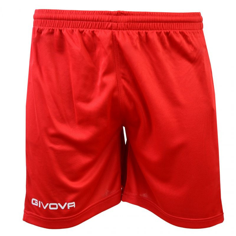 Pánské fotbalové šortky P016 0012 Červená - Givova červená XL