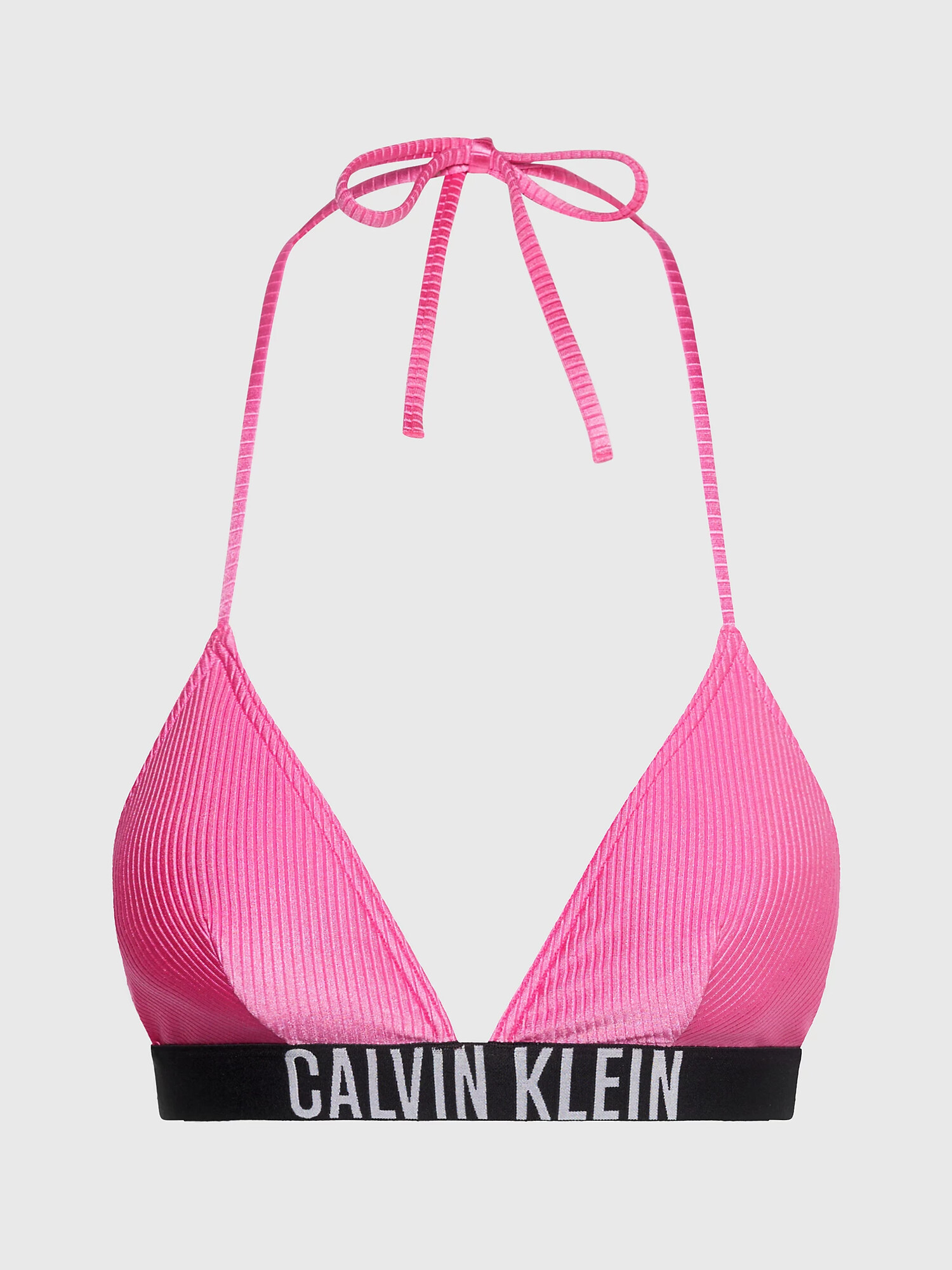 Dámská plavková podprsenka KW0KW02387 TOZ růžové - Calvin Klein M