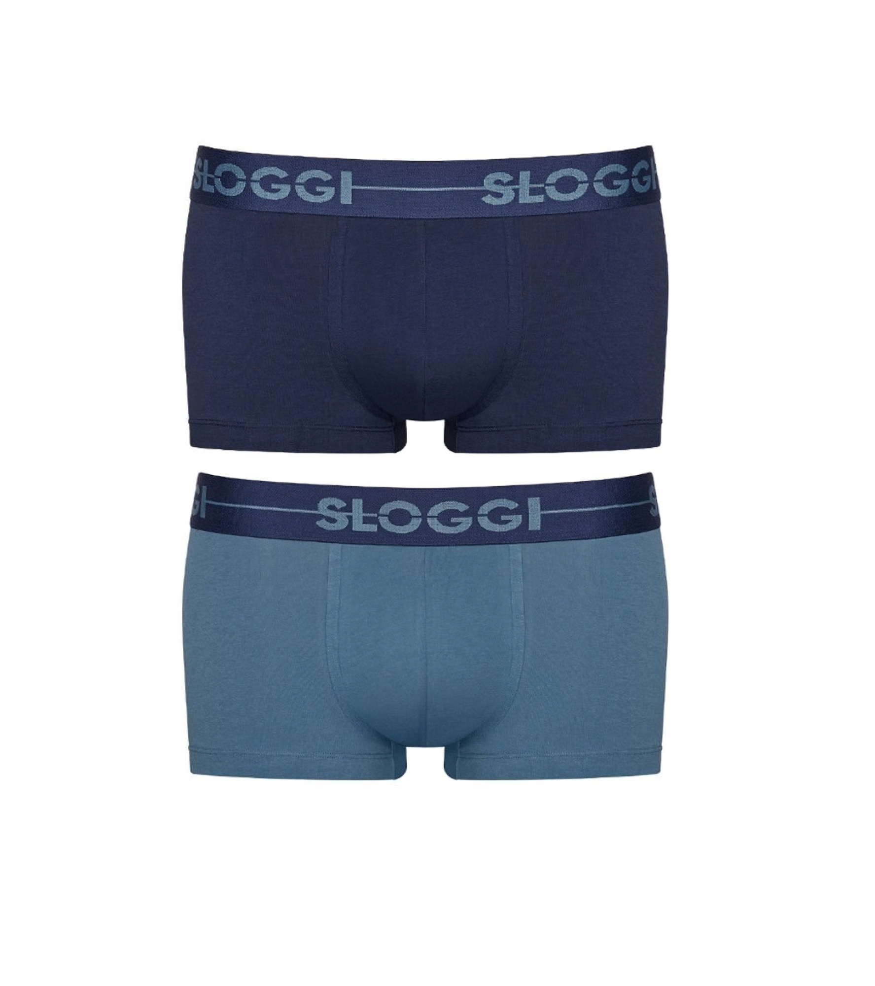 Pánské boxerky men Go Hipster C2P - Sloggi světlá kombinace modré (M007) 0008