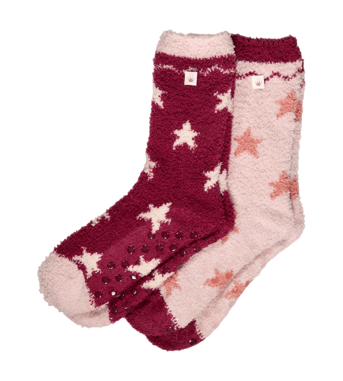 Dámské ponožky Accessories Socks 2 Pack 01 M005 1 - Triumph světlá kombinace červené (M005) 1