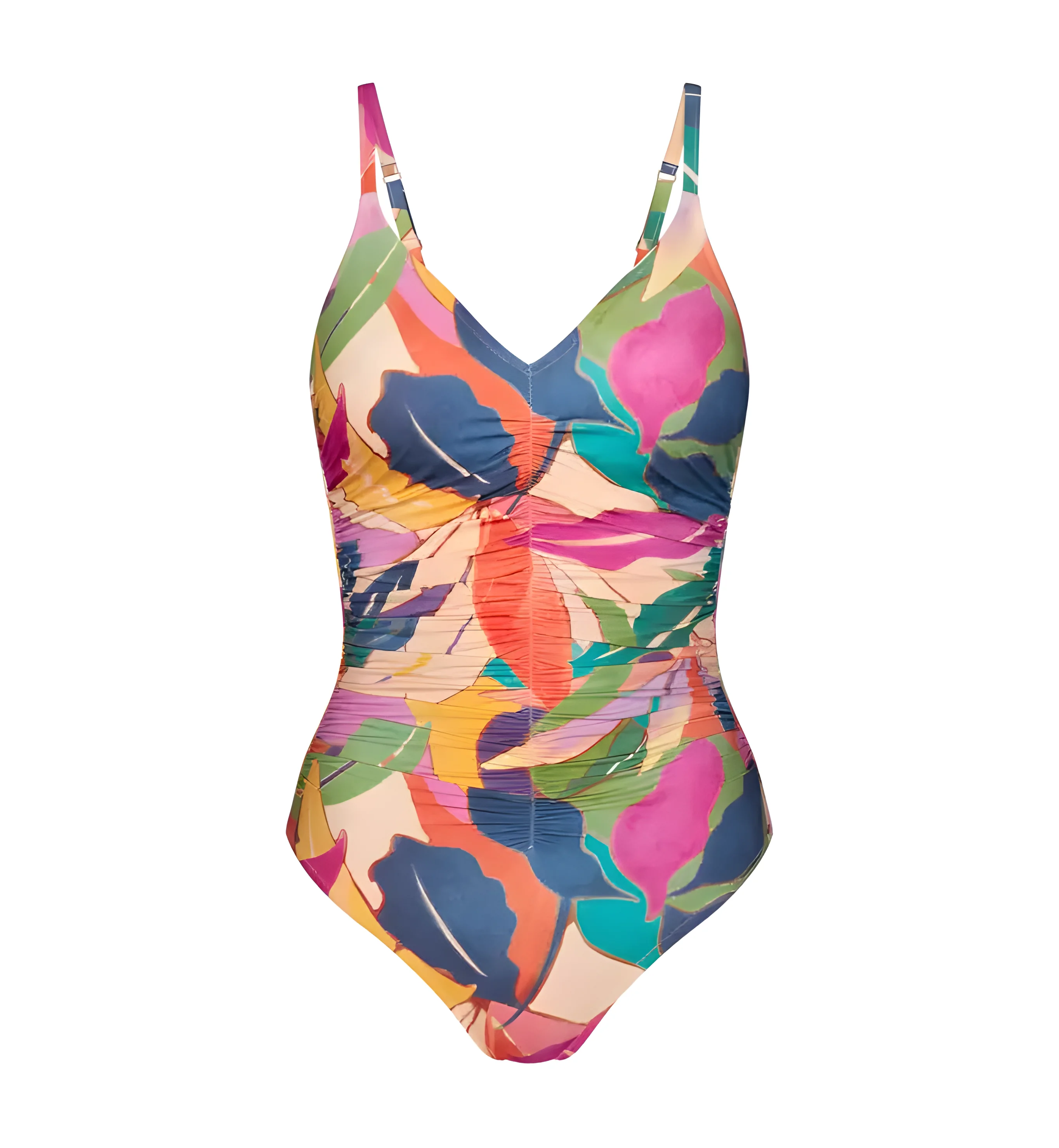 Dámské jednodílné plavky Summer Allure OP 01 - Triumph světlá kombinace růžové (M019) 042B