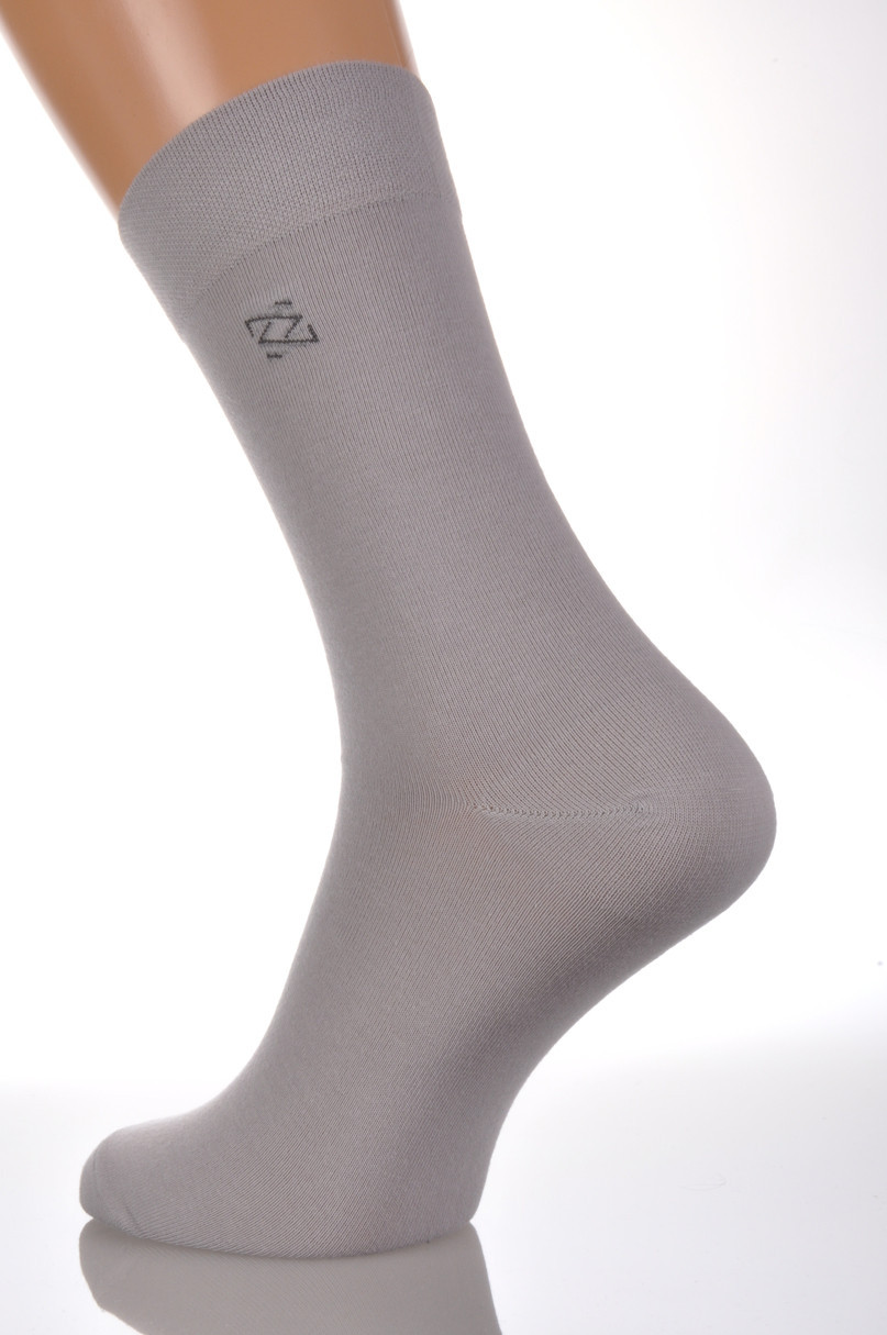Pánské vzorované ponožky k obleku DERBY olivově perleťové 45-47