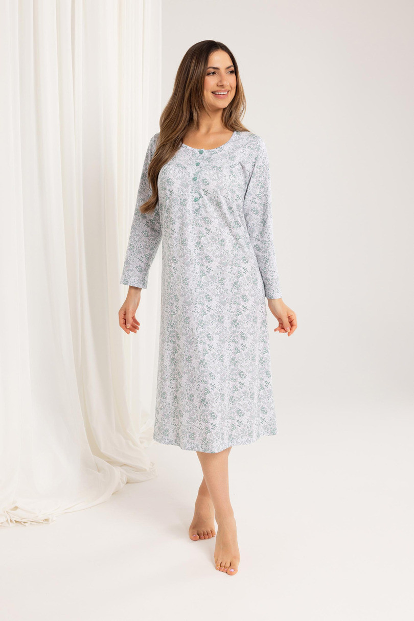 DÁMSKÁ KOŠILE 017 BIG J/25 zelená 2XL