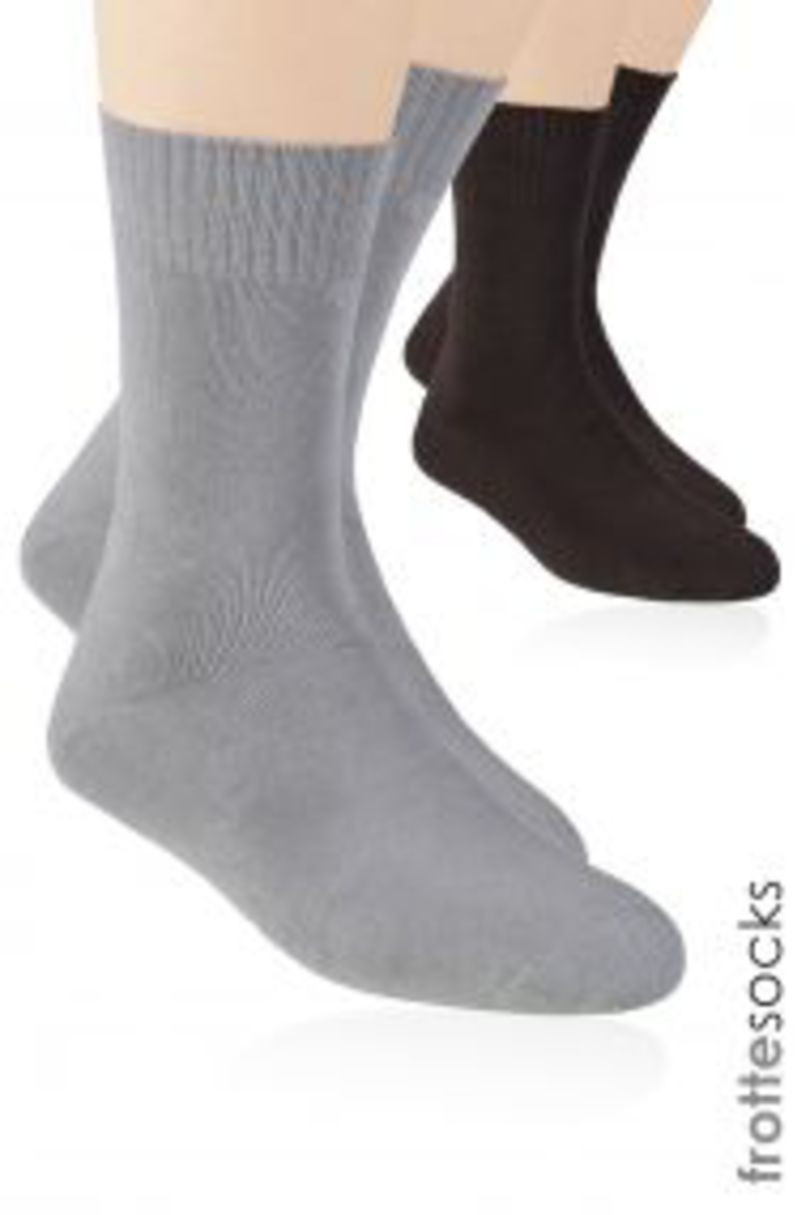 Pánské froté ponožky 015 černá 38-40