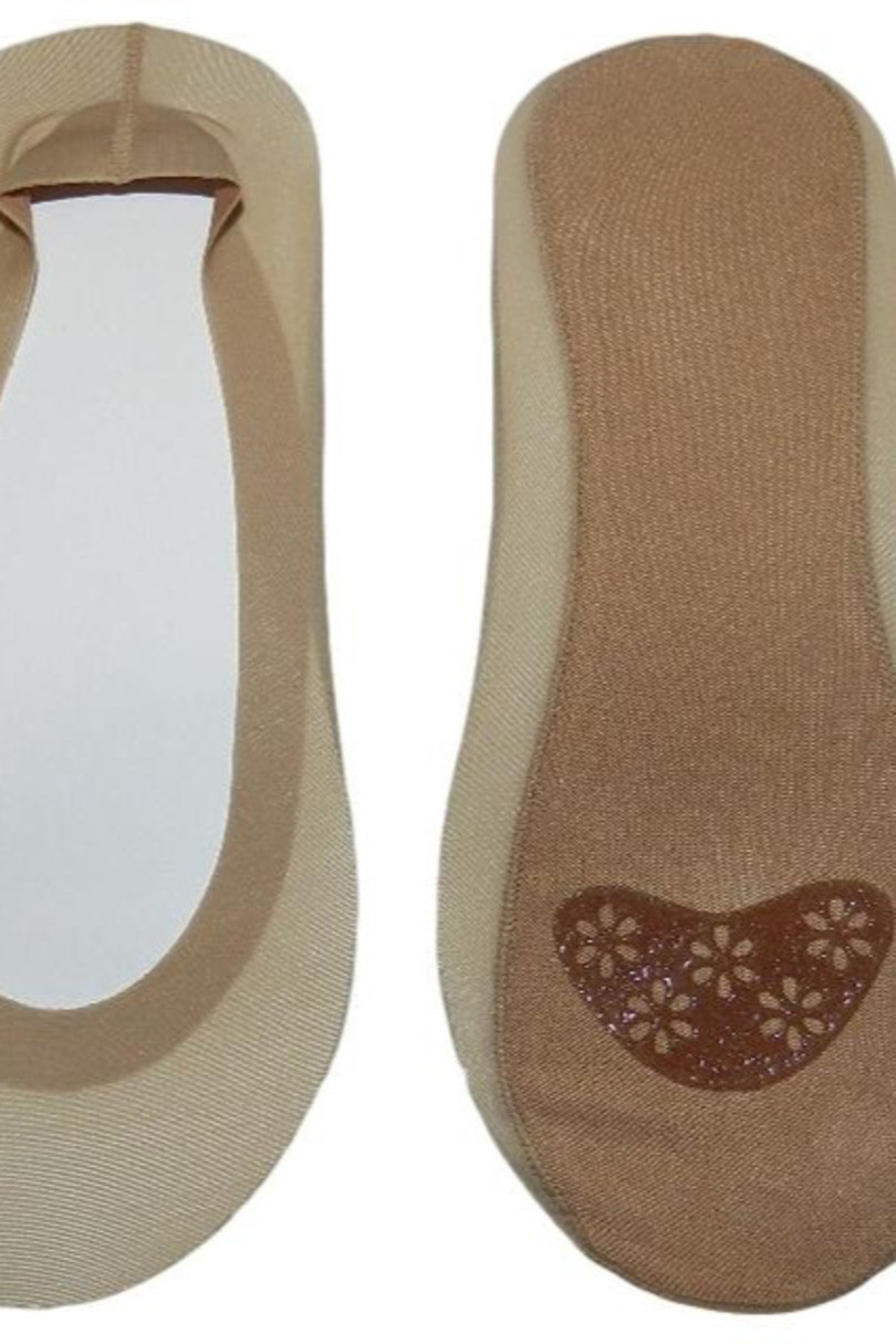 Ponožky s protiskluzovou úpravou ABS 1082 SVĚTLE BÉŽOVÁ Univerzální