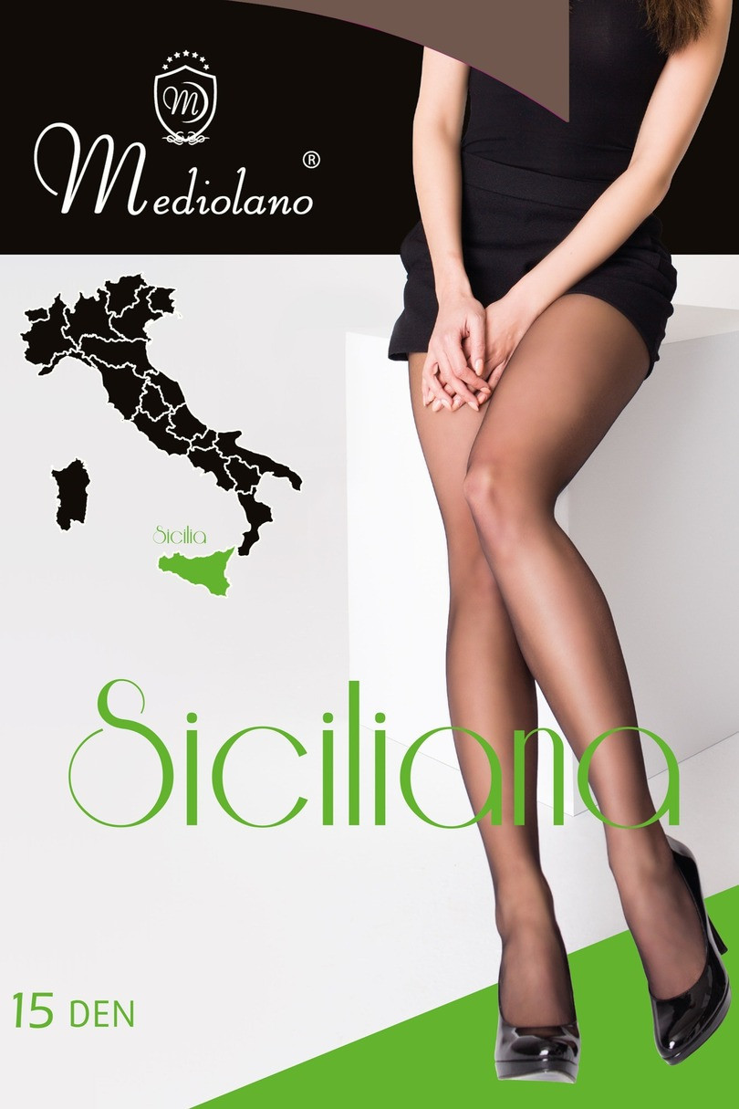 Dámské punčochové kalhoty Siciliana 15 den Mediolano visone 2