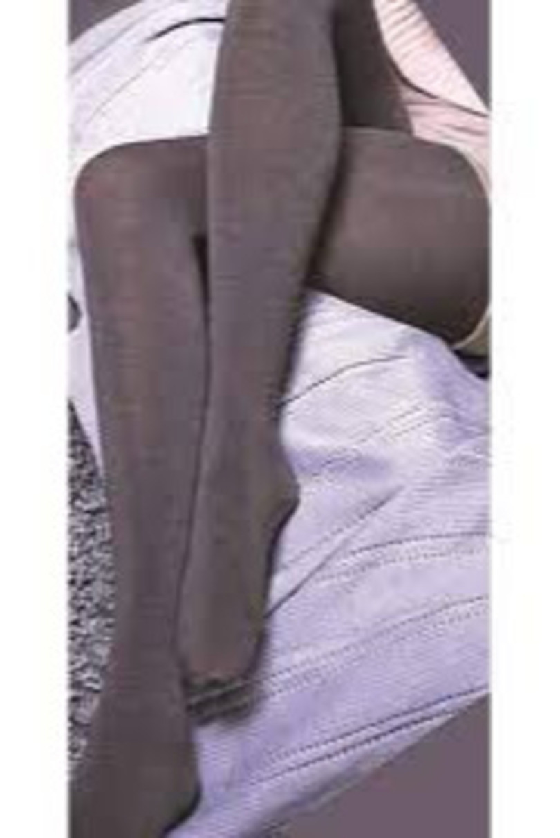 KEEP HOT - Hladké dámské punčochové kalhoty 3D - GATTA grafit 4-L