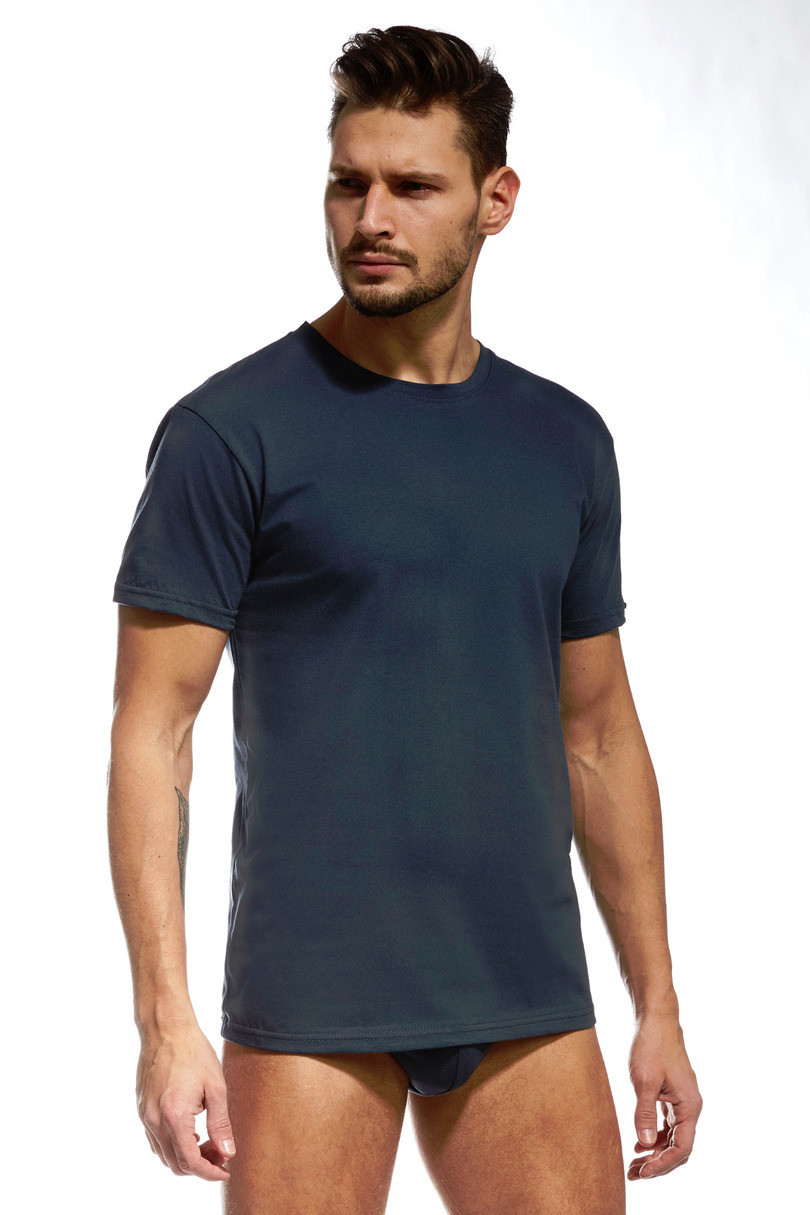 Pánské tričko AUTHENTIC 202NEW - CORNETTE černá S