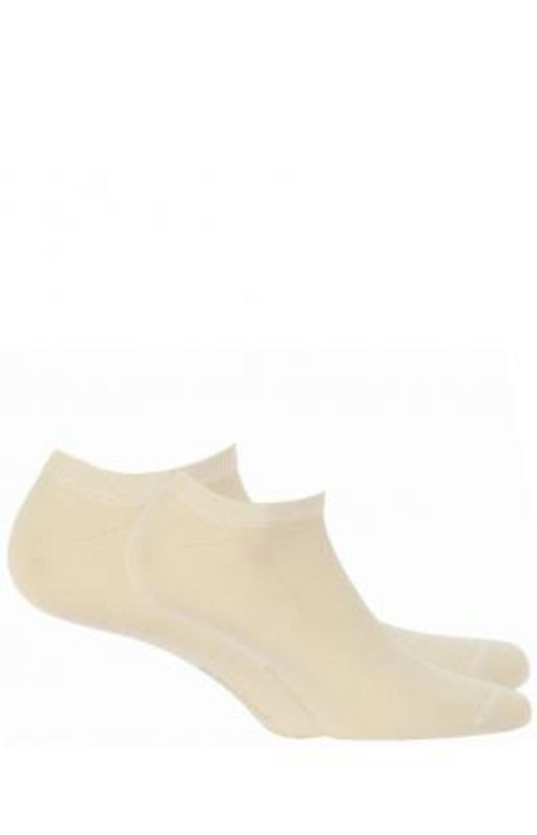 Hladké dámské bambusové ponožky se silikonem SLATE 35-38
