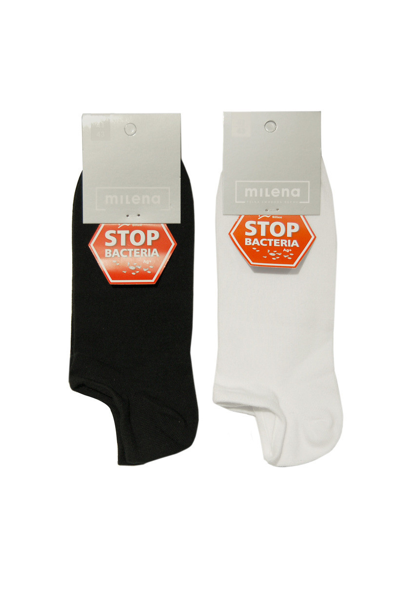Pánské mini ponožky STOP BAKTERIA směs barev MIXED SIZE
