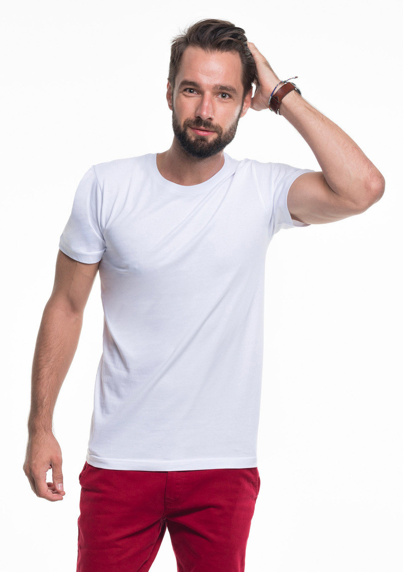 Pánské tričkoT-shirt Heavy Slim 21174-20 - PROMOSTARS